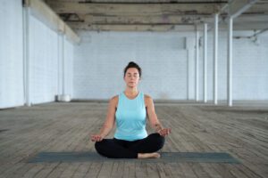 Mindful breath practice at Modified Ability Yoga in Greenville SC